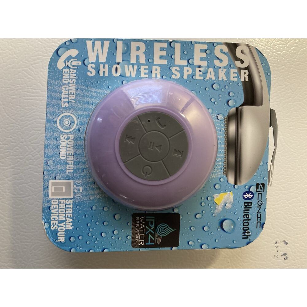 Aconic Wireless Shower Speaker Bluetooth IPX4 Water Resistant Streams